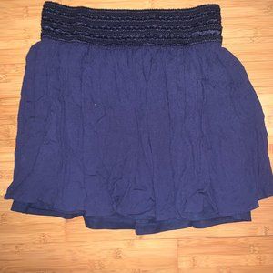 Navy blue skirt